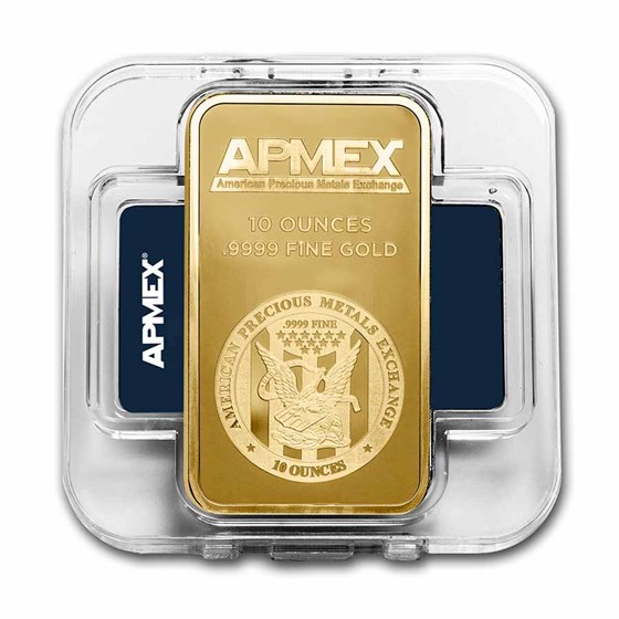 10 oz Gold Bar - APMEX (TEP) 10 oz Gold Bar - APMEX (TEP)